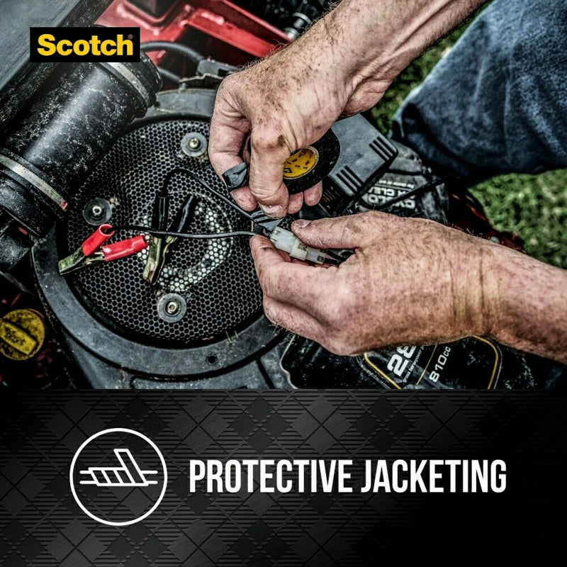 Scotch 3/4"x450" Super 33+ Electrical Tape Black