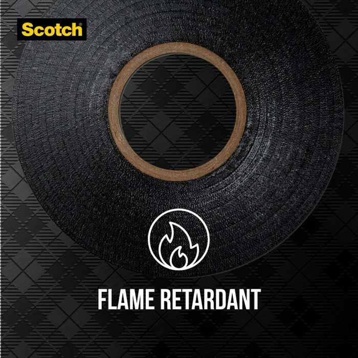 Scotch 3/4"x450" Super 33+ Electrical Tape Black
