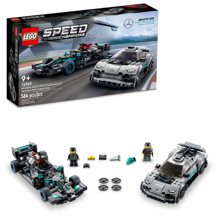 LEGO Mercedes-AMG F1 W12 E Performance & Mercedes-AMG Project One 76909