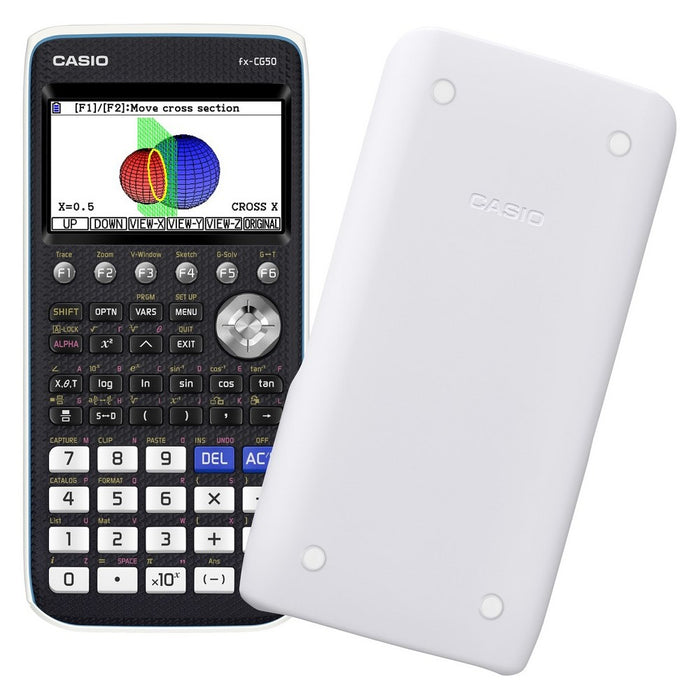 Casio High-Resolution 3D Color Graphing Calculator - Black (FX-CG50)
