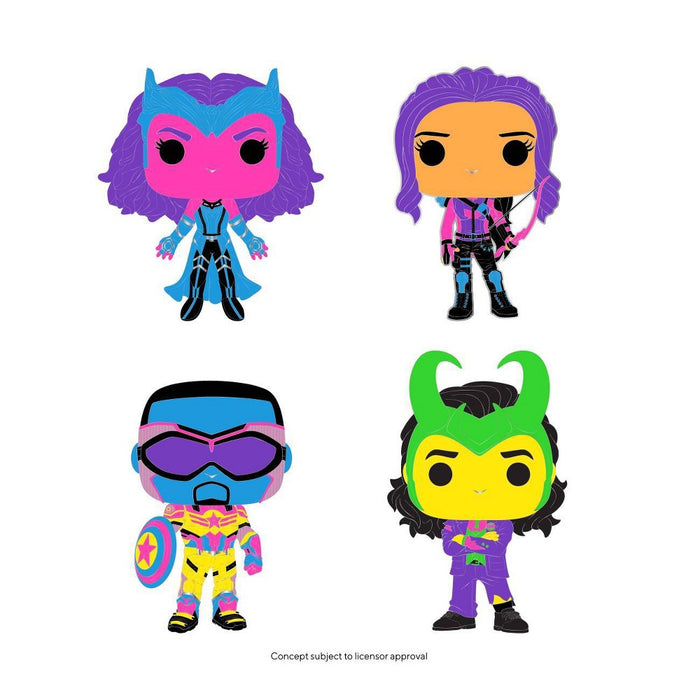 Funko POP! Marvel: 4pk Enamel Pin Set