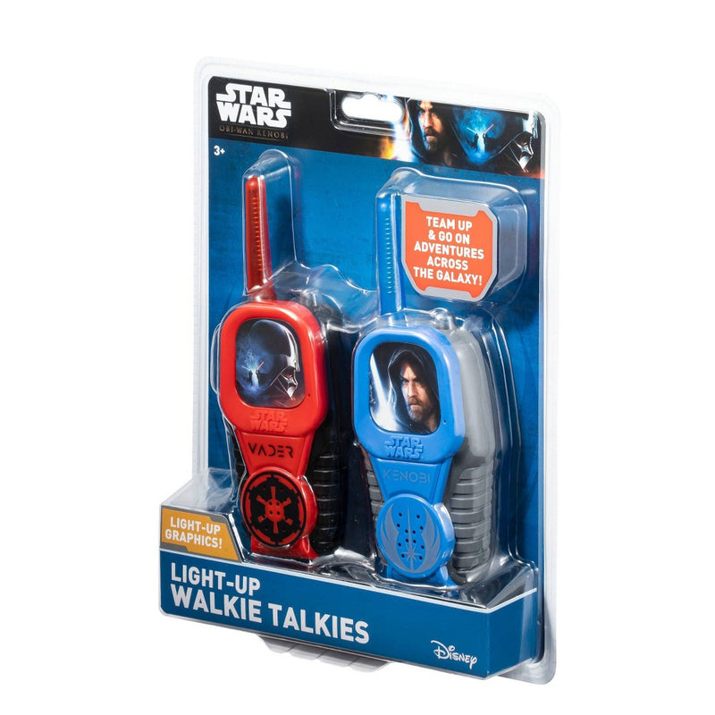 Star Wars Darth Vader and Obi-Wan Kenobi Light-Up Walkie Talkies