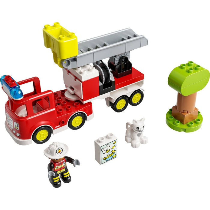 LEGO DUPLO Rescue Fire Truck 10969 Building Toy; Firefighter & Fire Truck *NEW*