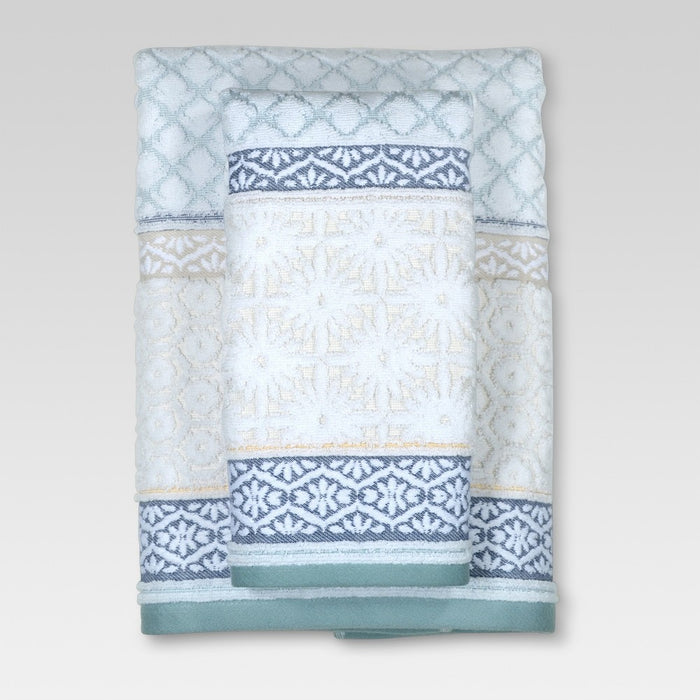 Hand Towel Pattern Filled Stripe - Multi - (16"x27") - Threshold