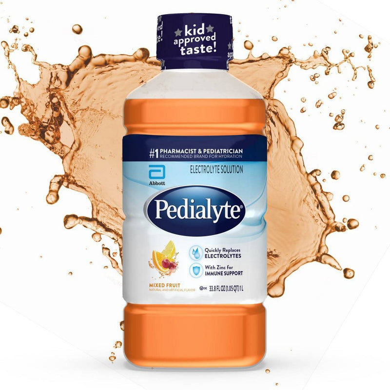 Pedialyte Electrolyte Solution - Mixed Fruit - 33.8 fl oz