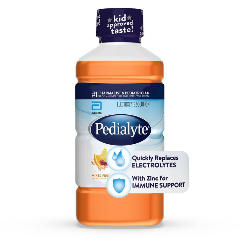 Pedialyte Electrolyte Solution - Mixed Fruit - 33.8 fl oz