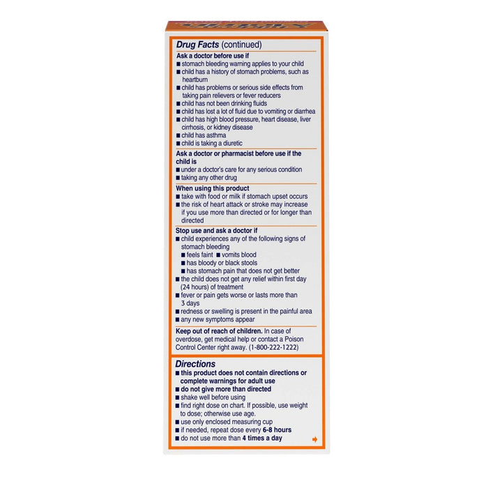 Children's Motrin Pain Reliever/Fever Reducer Liquid - Ibuprofen (NSAID) - Berry - 4 fl oz