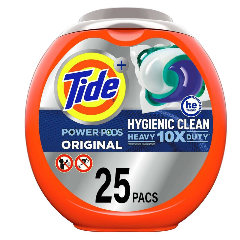 Tide Hygienic Clean Heavy 10x Duty Power PODS - Original Scent - 25ct/42oz