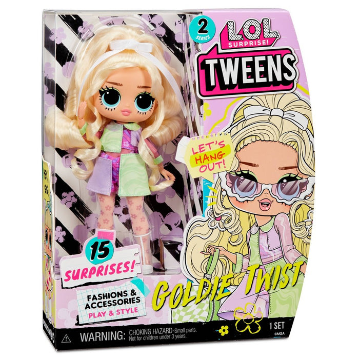 LOL Surprise Tweens Goldie Twist 6" Fashion Doll