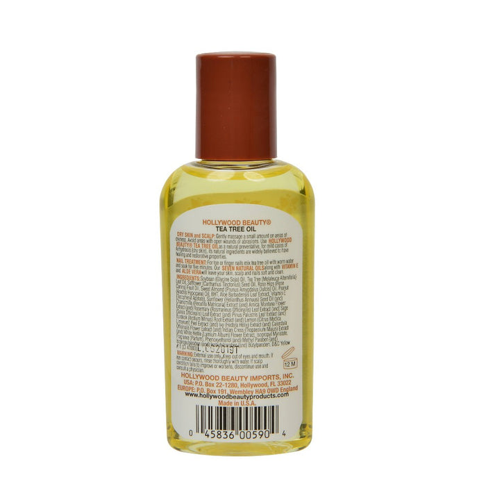 Hollywood Beauty Tea Tree Oil Skin and Scalp Treatment - 2 fl oz