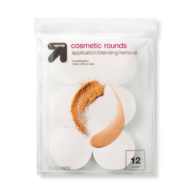 Latex Free Cosmetic Rounds - 12ct - up & up™
