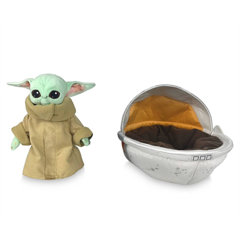 Disney Star Wars: The Mandalorian 7.5in The Child Grogu Plush in Hover Pram