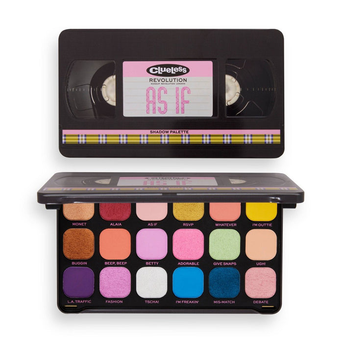 Makeup Revolution x Clueless Forever Eyeshadow  - Plaid Perfection - 0.54oz
