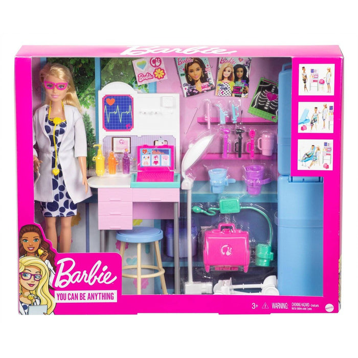 Barbie Careers Medical Doctor Doll Playset