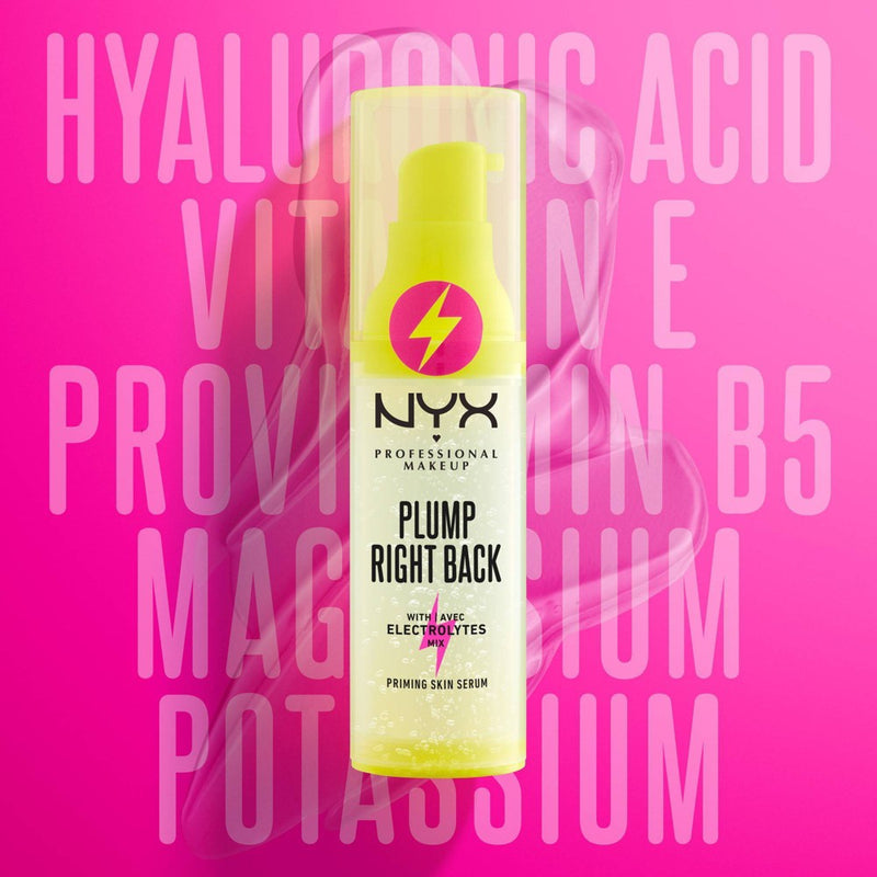 NYX Professional Makeup Plump Right Back Plumping Primer - 1.01 fl oz
