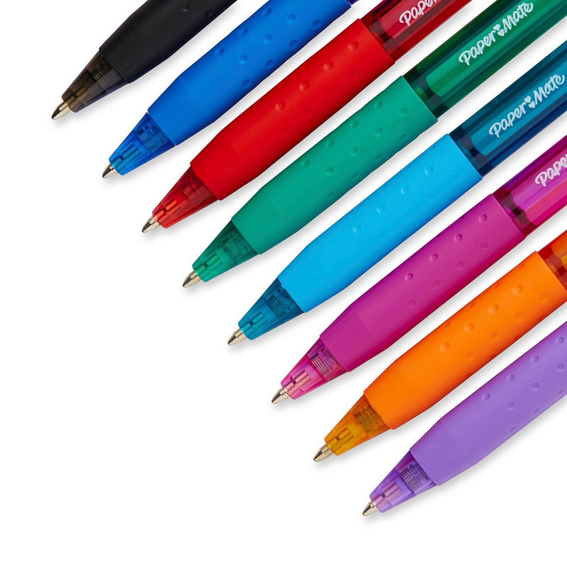 Paper Mate Ink Joy 300RT 8pk Ballpoint Pens 1.0mm Multicolored