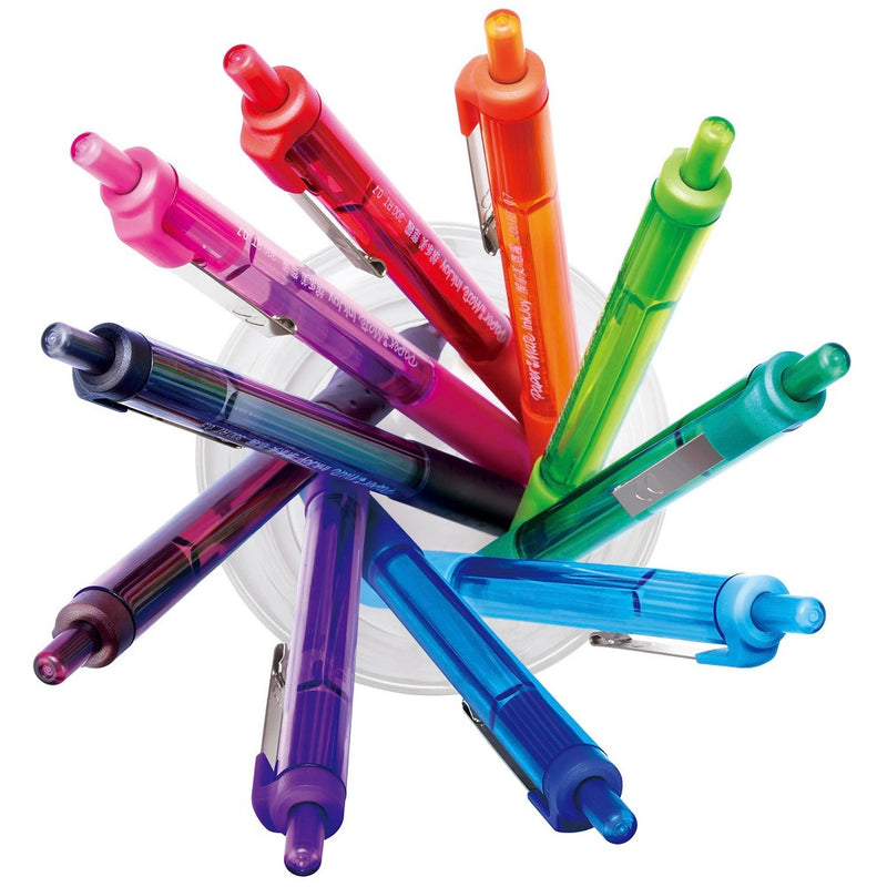Paper Mate Ink Joy 300RT 8pk Ballpoint Pens 1.0mm Multicolored