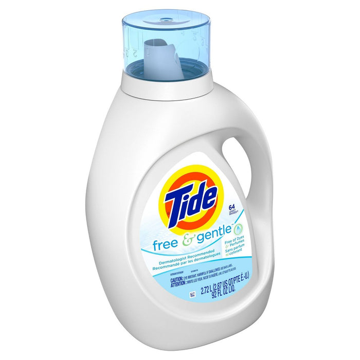 Tide Free Liquid Laundry Detergent - 92 fl oz