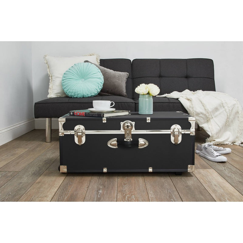 Seward Rover 30" Trunk with Wheels and Lock Black (LOCAL PICKUP ONLY)