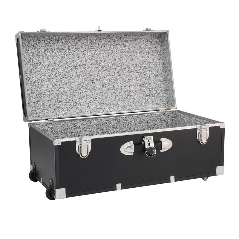 Seward Rover 30" Trunk with Wheels and Lock Black (LOCAL PICKUP ONLY)