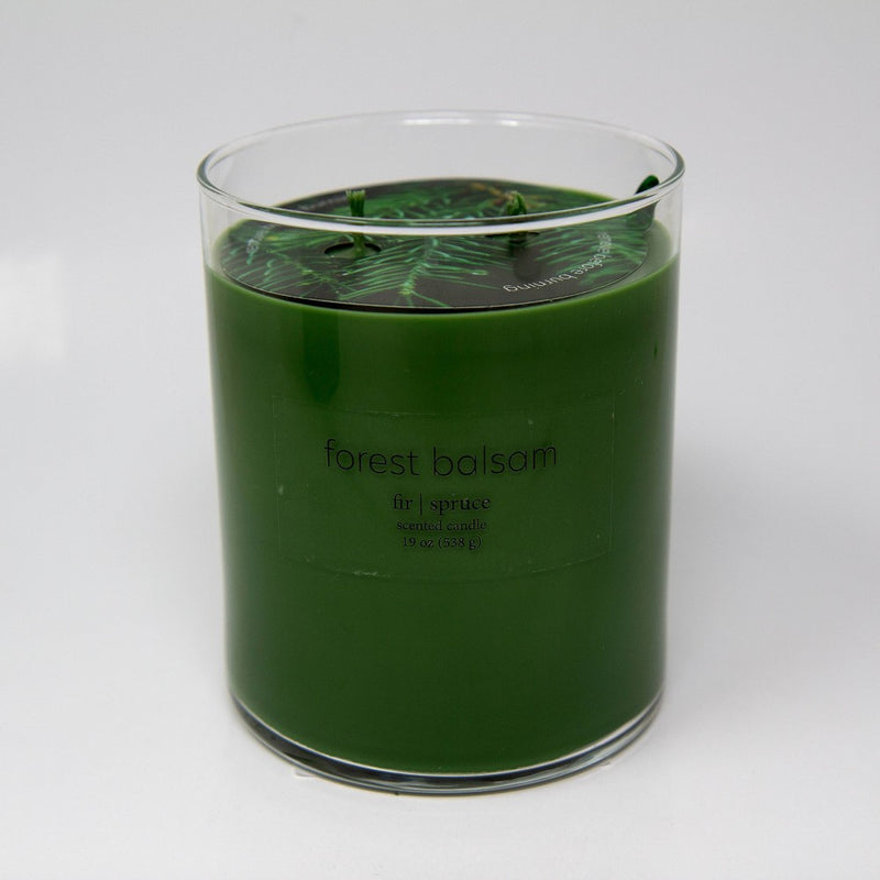 19oz Glass Jar 2-Wick Forest Balsam Candle - Room Essentials™. (LOCAL PICKUP ONLY)