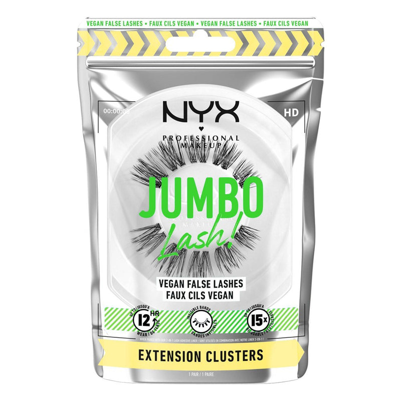 NYX Makeup Jumbo Lash Vegan False Eyelashes - Extension Clusters