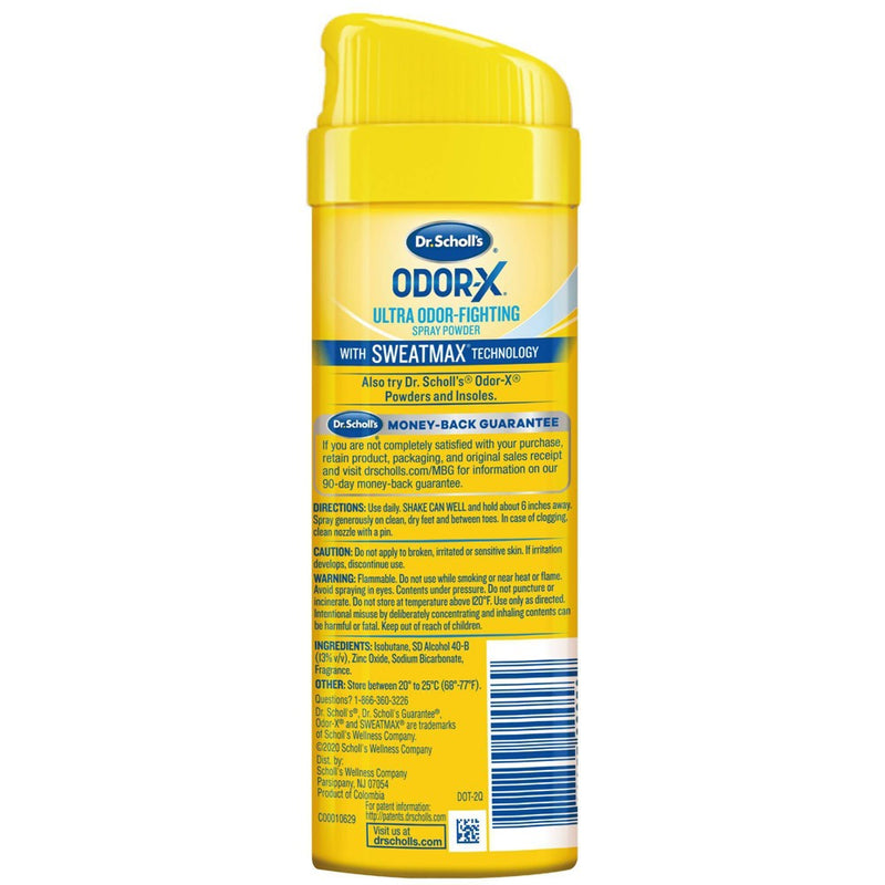 Dr. Scholl's Odor-X Odor Fighting Spray Powder - 4.7oz
