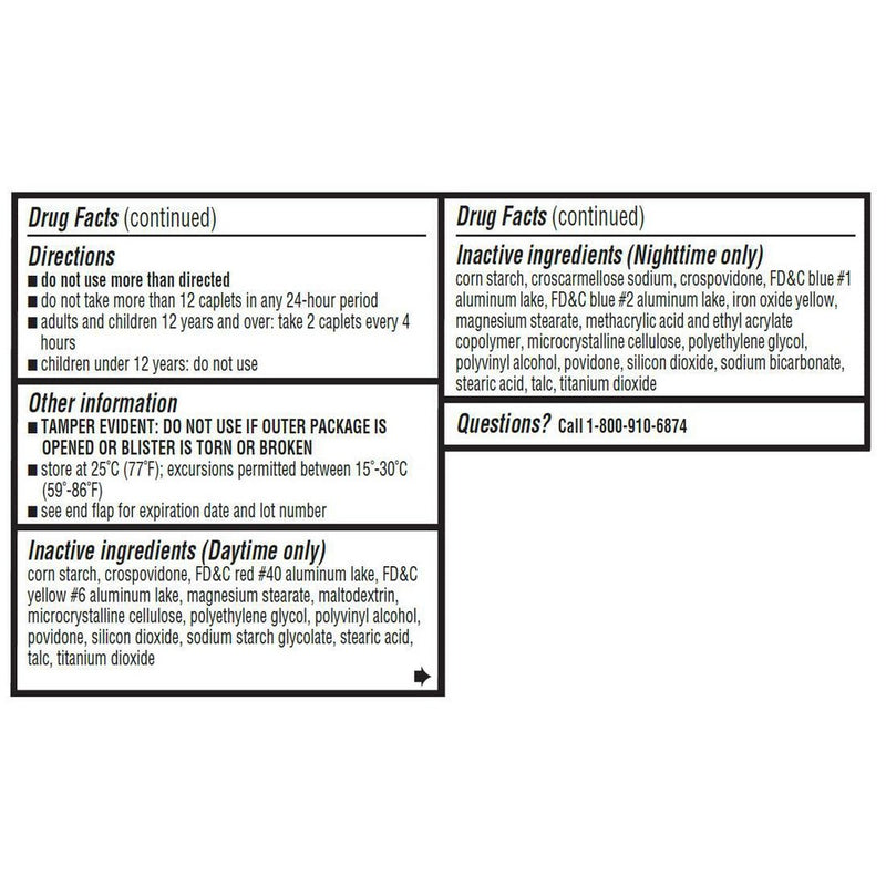 Day & Night Maximum Strength Sinus Relief Caplets - 20ct - up & up™