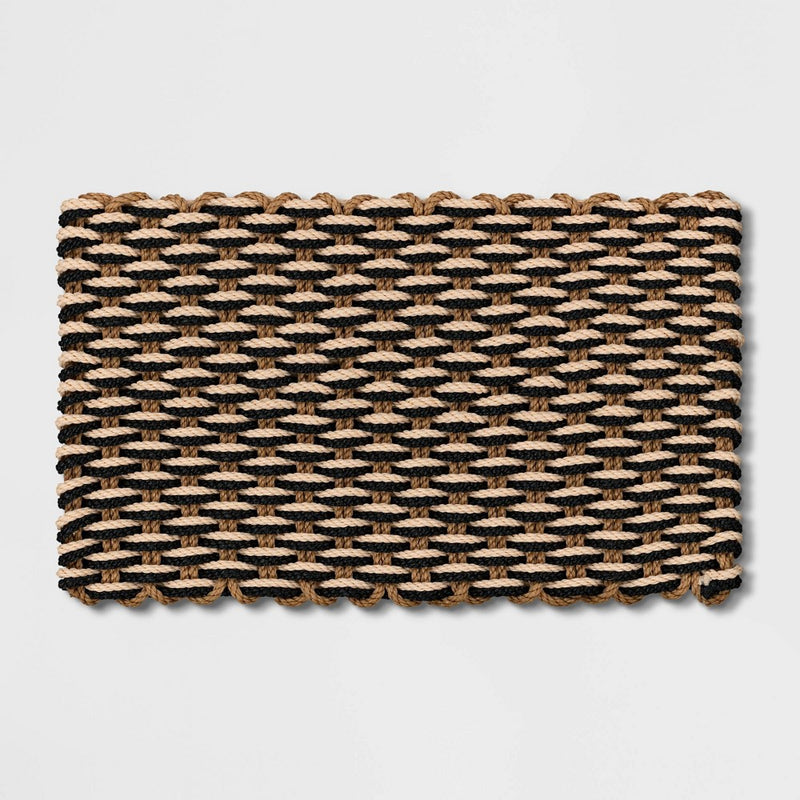 1'6"x2'6" Rope Braided Basket Weave Doormat - Threshold™ (LOCAL PICKUP ONLY)
