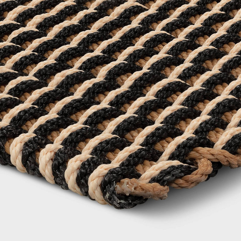 1'6"x2'6" Rope Braided Basket Weave Doormat - Threshold™ (LOCAL PICKUP ONLY)