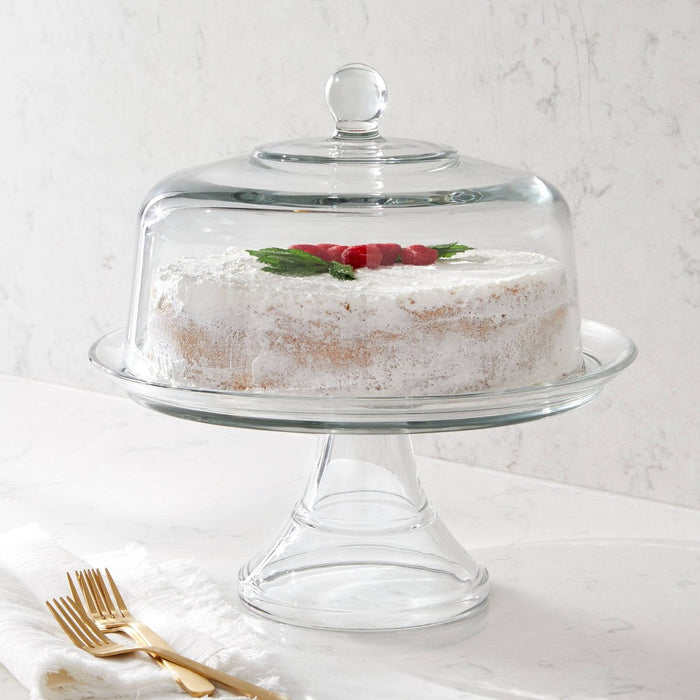 Classic Glass Cake Stand with Dome - Threshold™