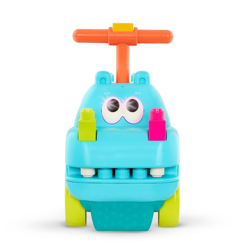 Land of B. - Hippo Ride-On & Building Blocks - Locbloc