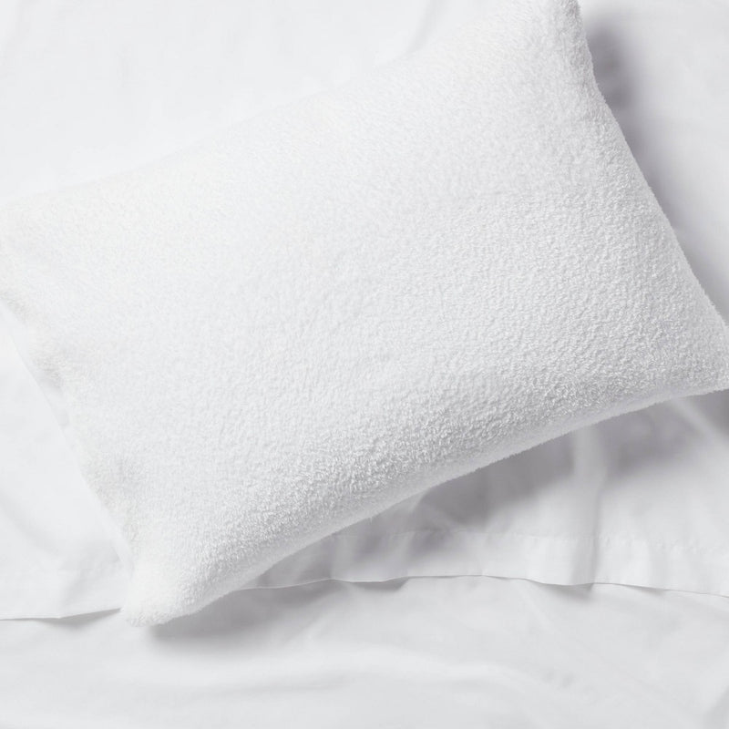 Standard Textured Pillowcase White - Room Essentials™*