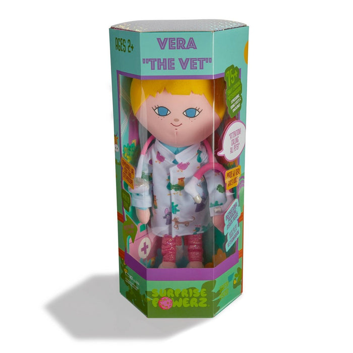 Surprise Powerz 16'' Vera the Vet Educational Talking STEM Doll - Plush