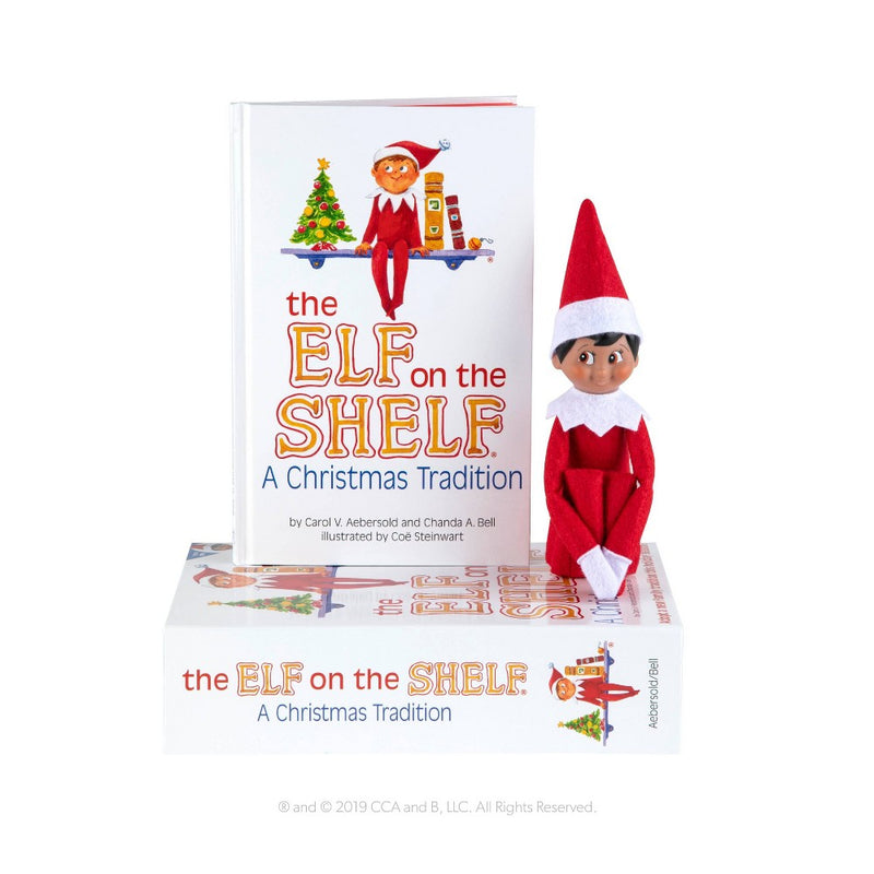 The Elf on the Shelf - Brown Eye Boy Elf - by Chanda Bell (Hardcover)