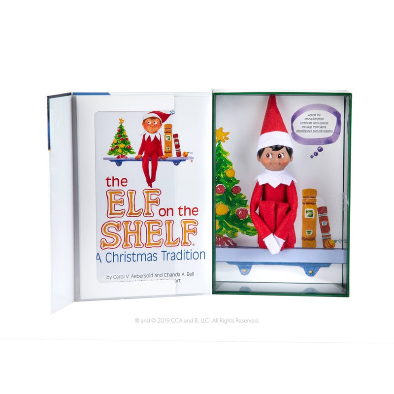 The Elf on the Shelf - Brown Eye Boy Elf - by Chanda Bell (Hardcover)