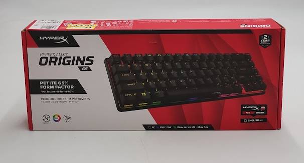 HyperX Alloy Origins 65 Mechanical Gaming Keyboard for PC *NEW & SEALED*