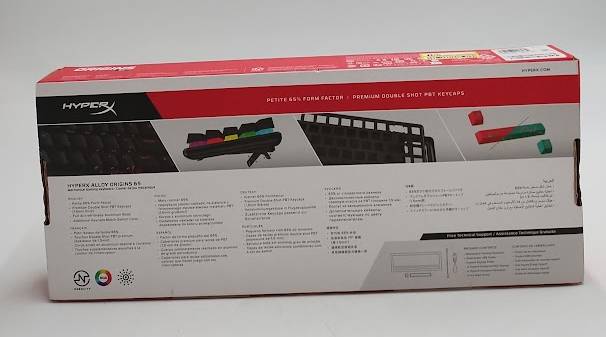 HyperX Alloy Origins 65 Mechanical Gaming Keyboard for PC *NEW & SEALED*