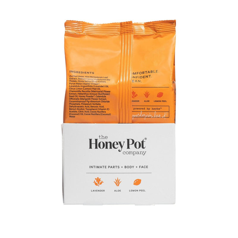 The Honey Pot Normal Feminine Wipes -30ct