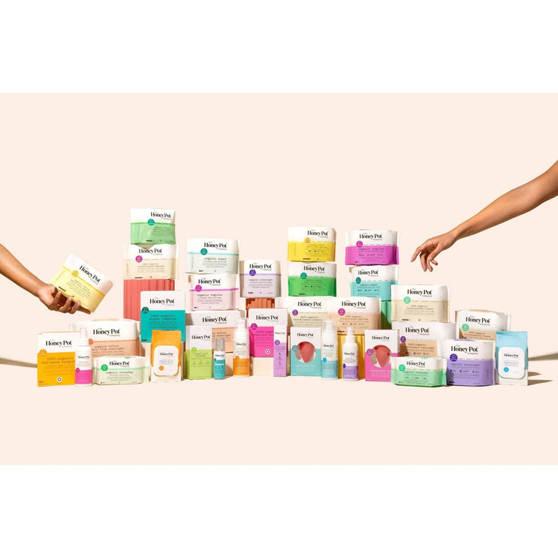 The Honey Pot Normal Feminine Wipes -30ct
