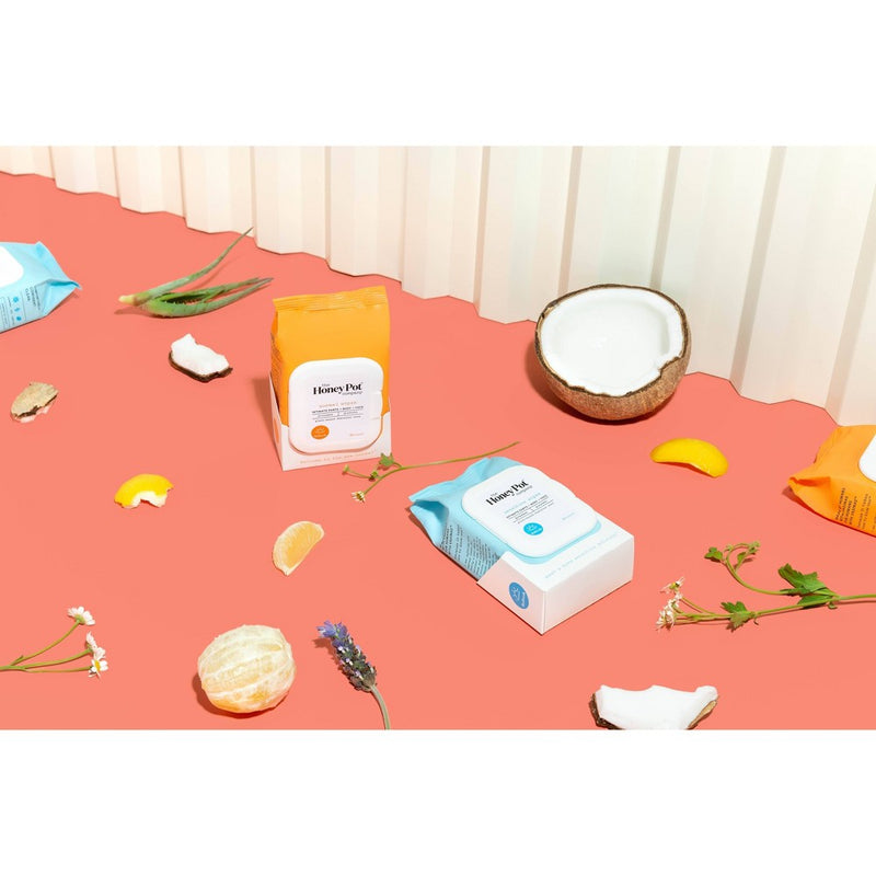 The Honey Pot Normal Feminine Wipes -30ct