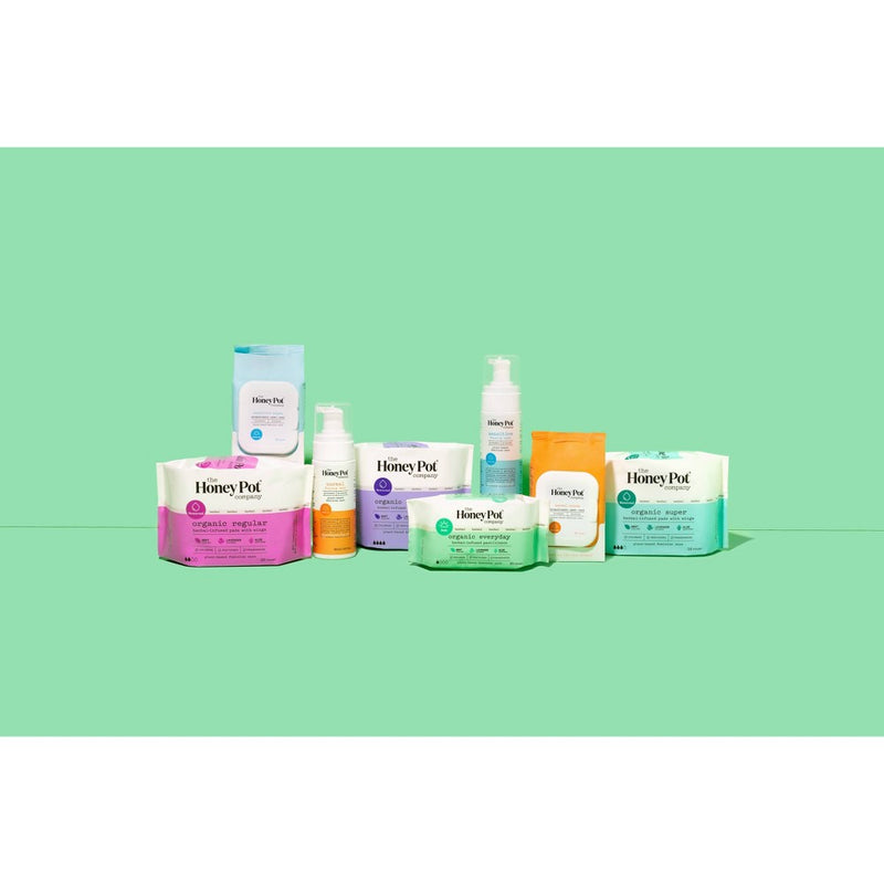 The Honey Pot Normal Feminine Wipes -30ct