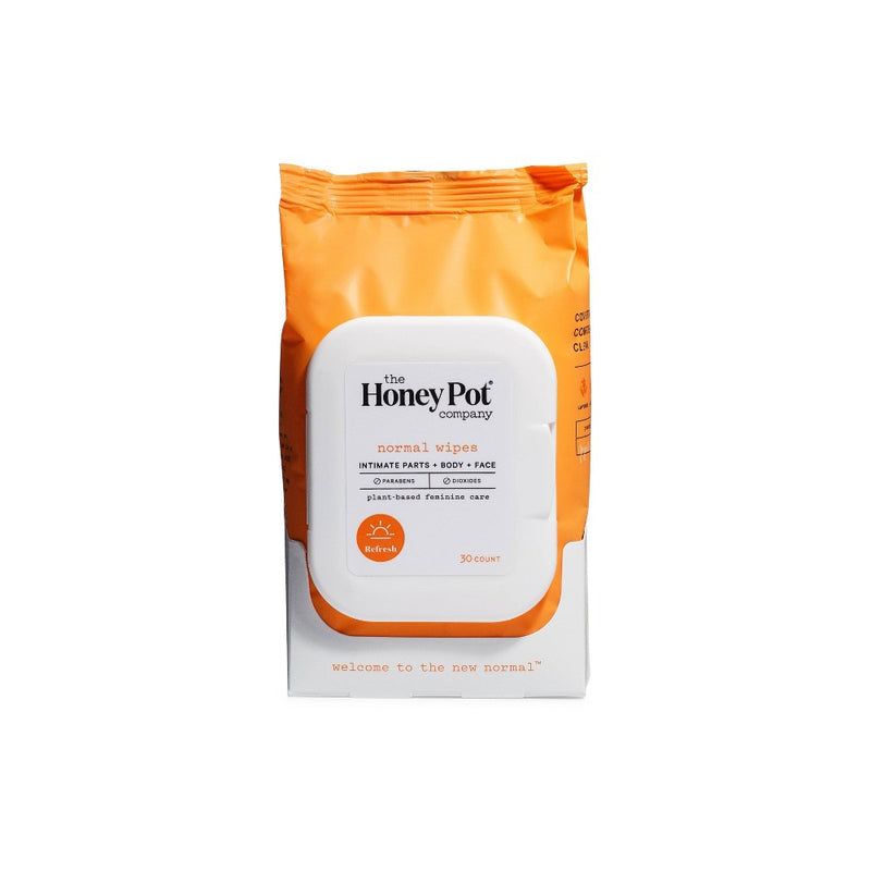 The Honey Pot Normal Feminine Wipes -30ct