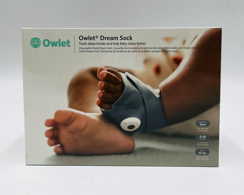 Owlet Dream Sock Baby Monitor Blue New & Factory Sealed