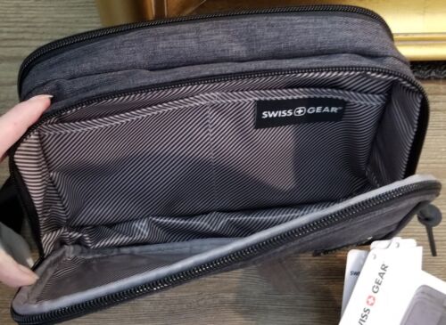 NEW SWISSGEAR dual compartment toiletry bag DOPP KIT Accessories Bag