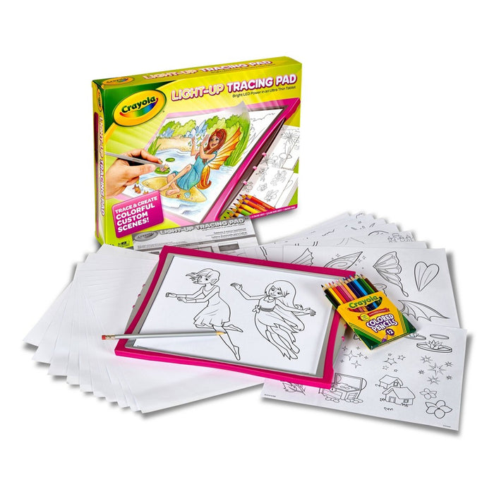 Crayola Light Up Tracing Pad Pink