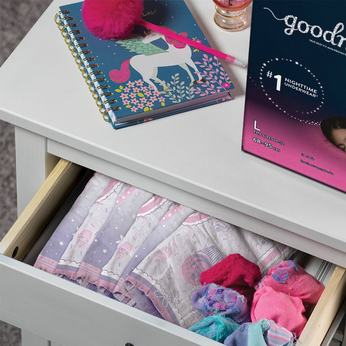 Goodnites Girls' Nighttime Bedwetting Underwear Huge Size - L - 75ct