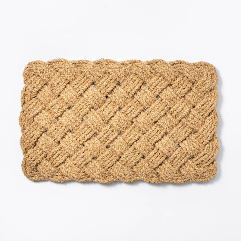 Lovers Knot Door Mat Neutral - Threshold™ designed with Studio McGee (LOCAL PICKUP ONLY)