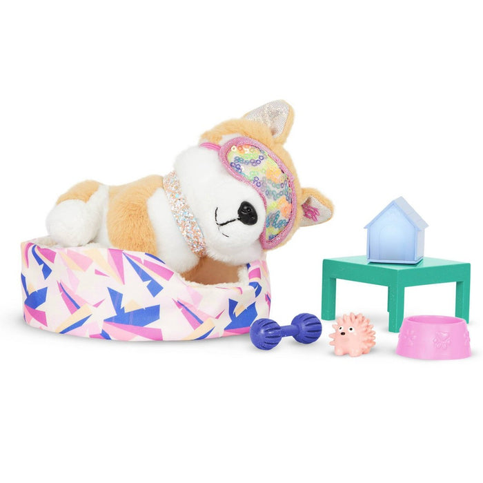 Glitter Girls Bedtime Pet with Dog House Nightlight Accessory Set  for 14" Dolls