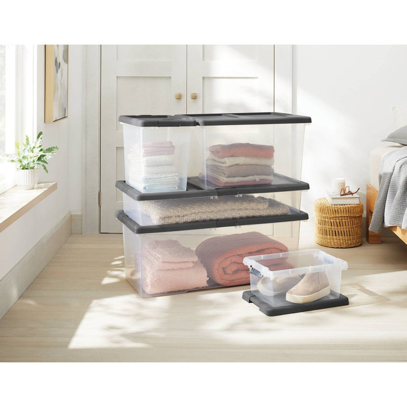 Small Latching Clear Storage Box - Brightroom™